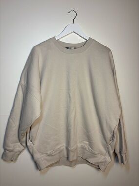 Tuff Athletics Crewneck Sweatshirt - Cream, Size XL